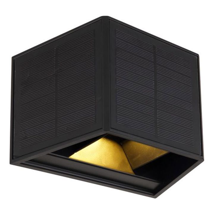 Veggljós með sólarsellu 15,4x9,9cm Globo IP54