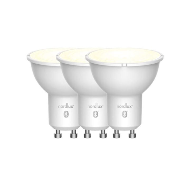 Snjallpera LED 3xGU10 2200-6500K Nordlux 4,8W Ø50mm