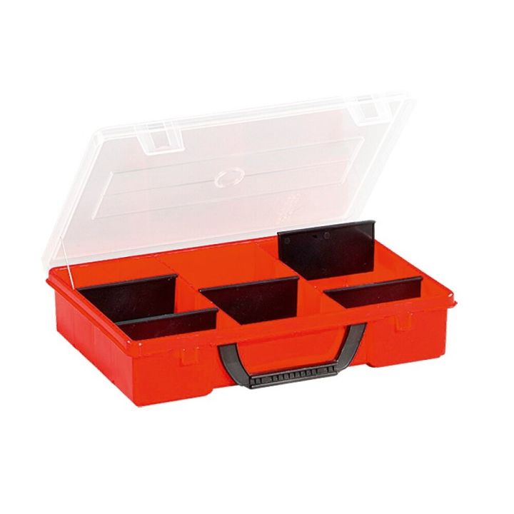 Smáhlutabox 280x200x55 mm 8 hólf Wisent