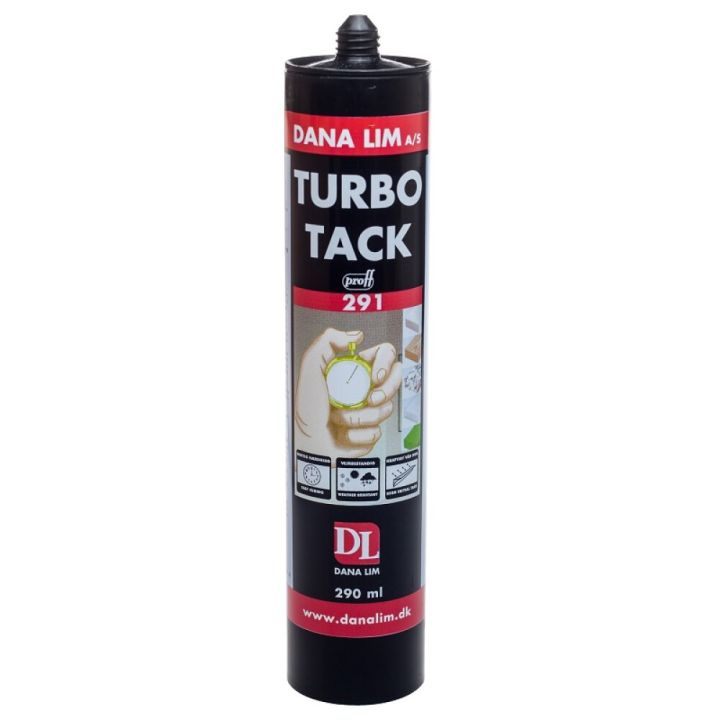 Límkítti Turbo Tack hvítt hraðþornandi 290ml Danalim