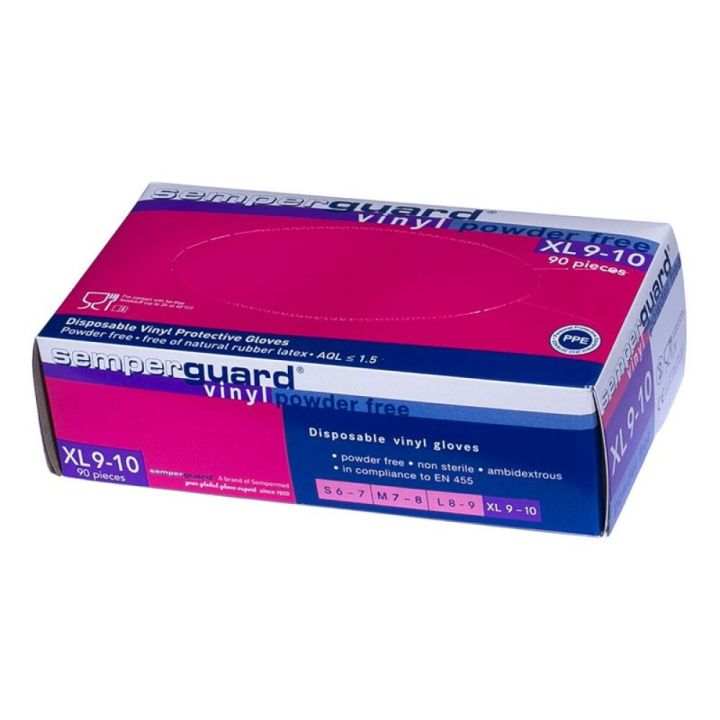Vínyl hanskar PF10 90stk