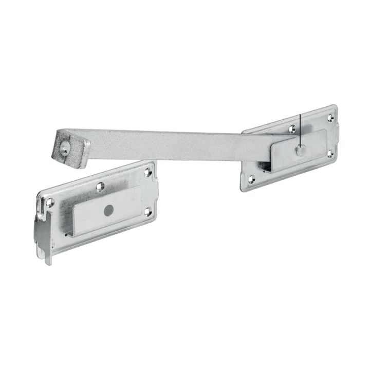 Hespa fyrir tvöfalda hurð 340x180mm Vormann galv.