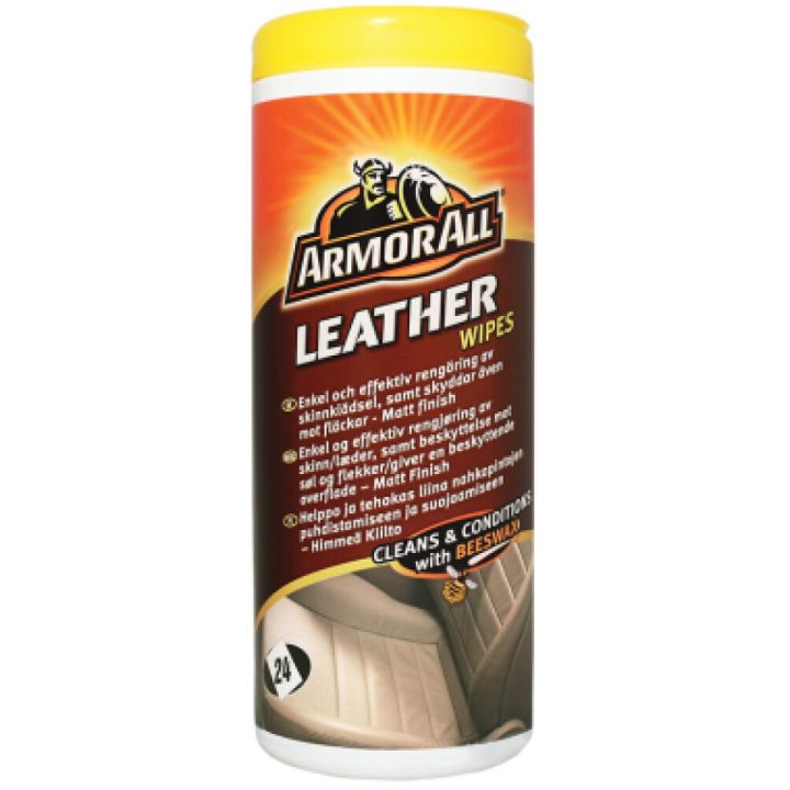 Hreinsiklútur Armor All leður 30stk