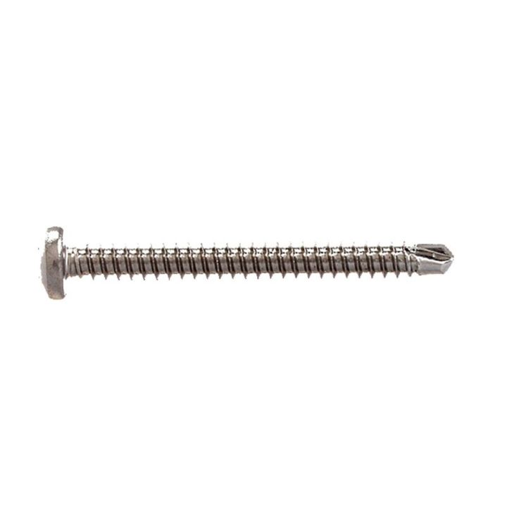 Borskrúfur pönnuhaus Ø4,8x38 mm 100 stk Profi Depot A2