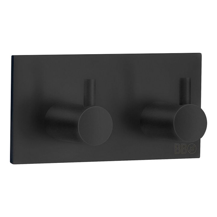 Snagi tvöfaldur Beskagsboden límdur matt svartur