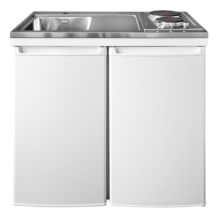 Eldhúskrókur með ísskáp og helluborði Intra CUL1000L