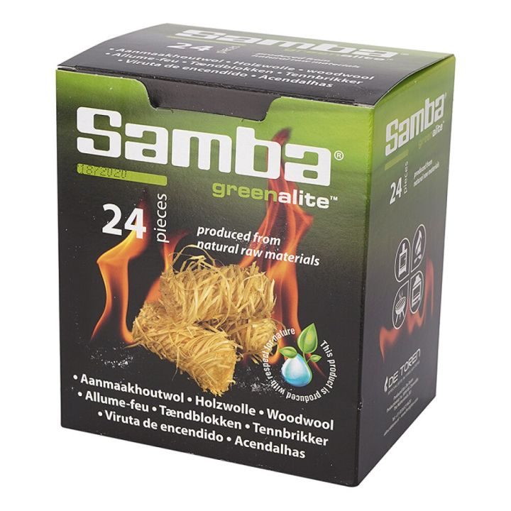 Uppkveikihnoðrar tréull Nordic 25stk