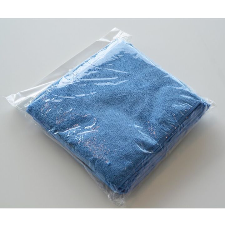 Örtrefjaklútur 40x40cm blár