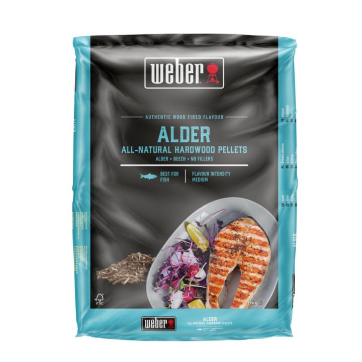 Viðar pellettur eðaltré Weber FSC