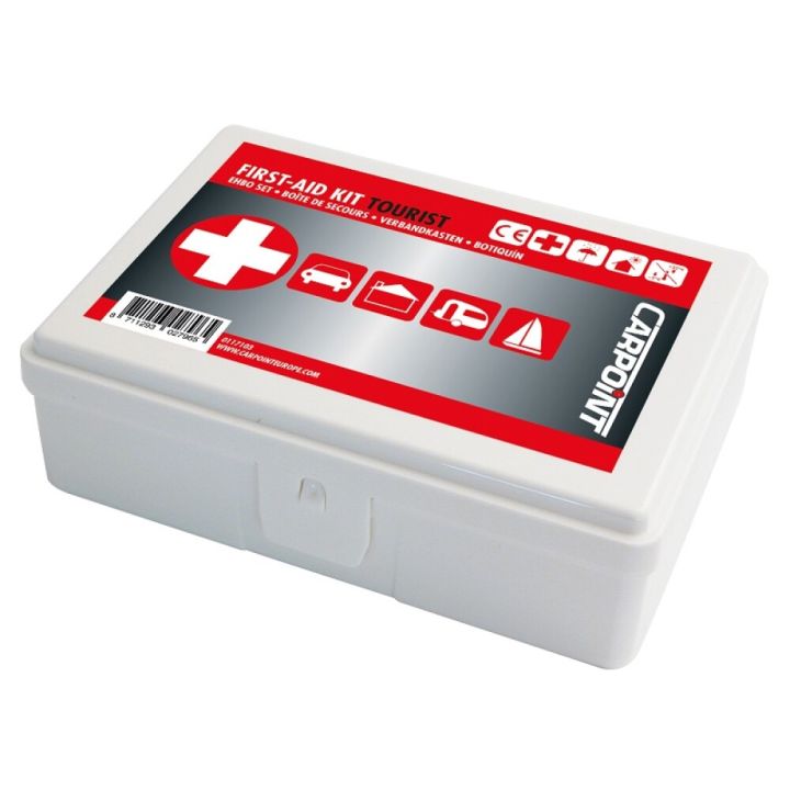 Skyndihjálparkassi í bíl Carpoint 21hlutir