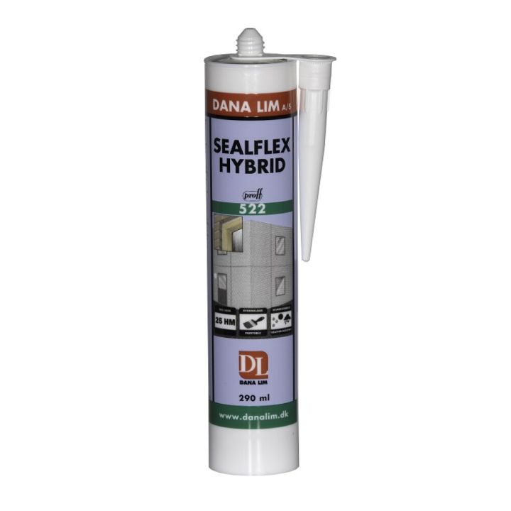 Þéttikítti 290ml Dana Lim 522 Sealflex hybrid svart