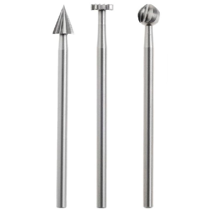 Fræsitannsett 3stk 5mm Proxxon