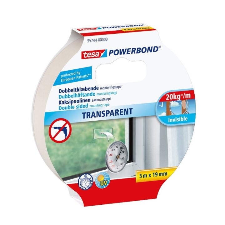 Tvíhliða límband Tesa Powerbond votrými 5m