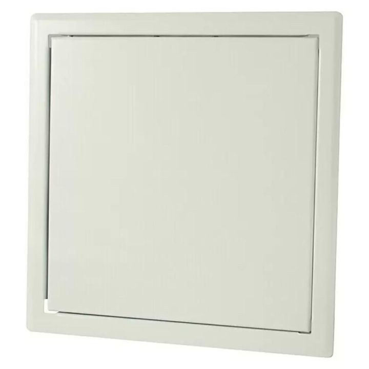 Gaumlúga smellulás 400x400 mm Probau hvít