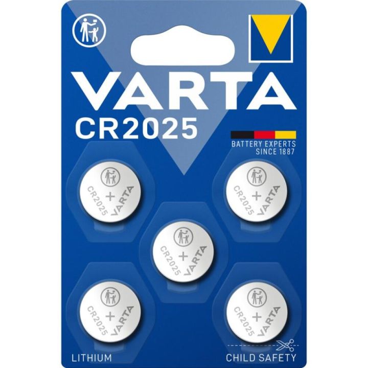Rafhlaða CR2025 Varta 5stk