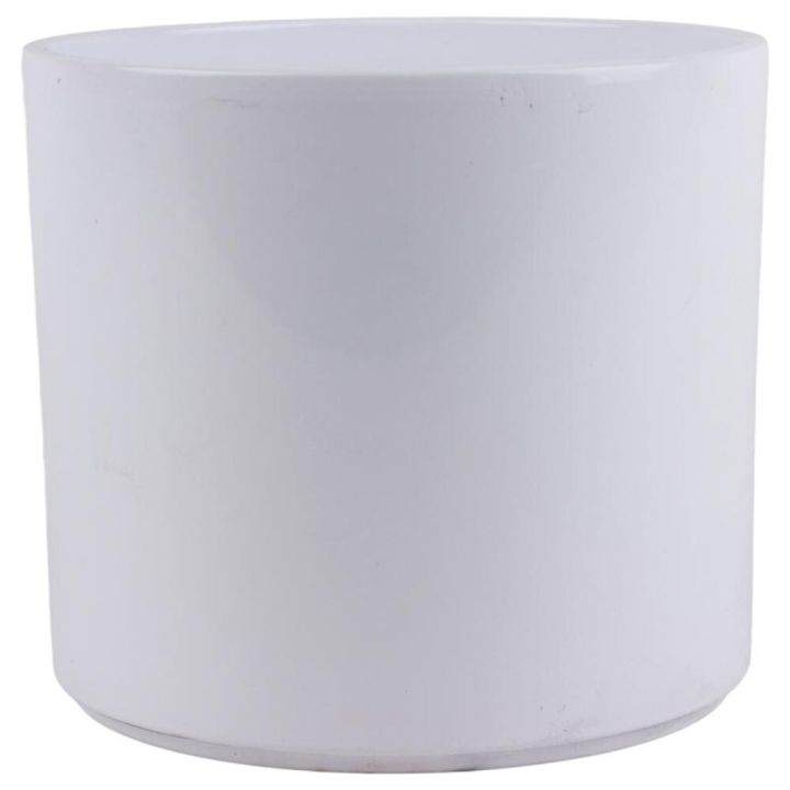 Blómapottur Pillar hvítur Ø17 cm Scan-Pot