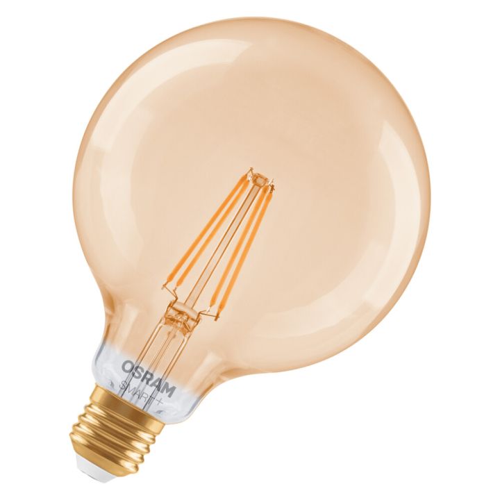 Snjallpera LED E27 WiFi 2400K Smart+ 6W Ø125mm