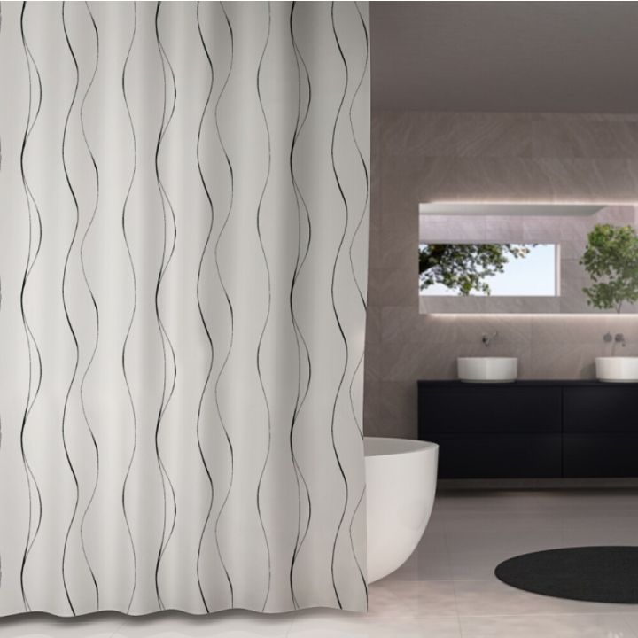 Sturtuhengi Body 120x200 cm hvítt/svart