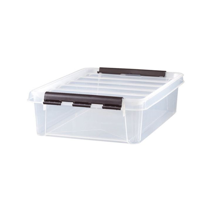 Plastkassi með loki 8L SmarStore Classic 14 glær