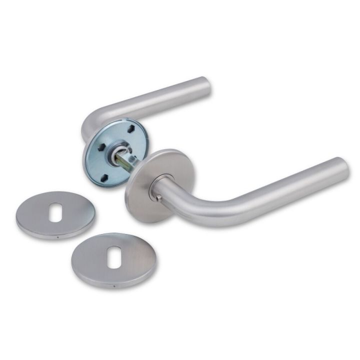 Hurðarhúnn L form með rósettum Jasa 16mm 