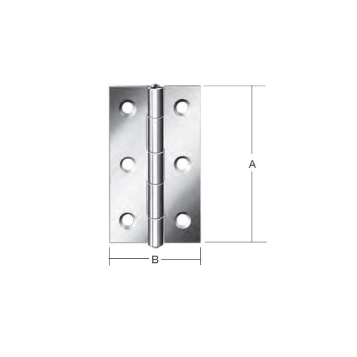 Löm 80x41mm Vormann ryðfrí