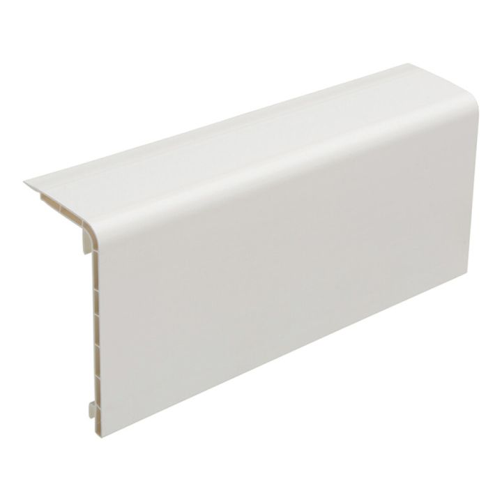 Skjóllisti Cover-It 45x100x2000mm Primo hvítur