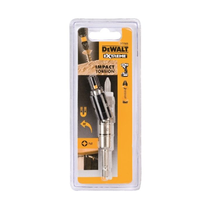 Bitahaldari sveigjanlegur 25mm með PZ2 DeWALT