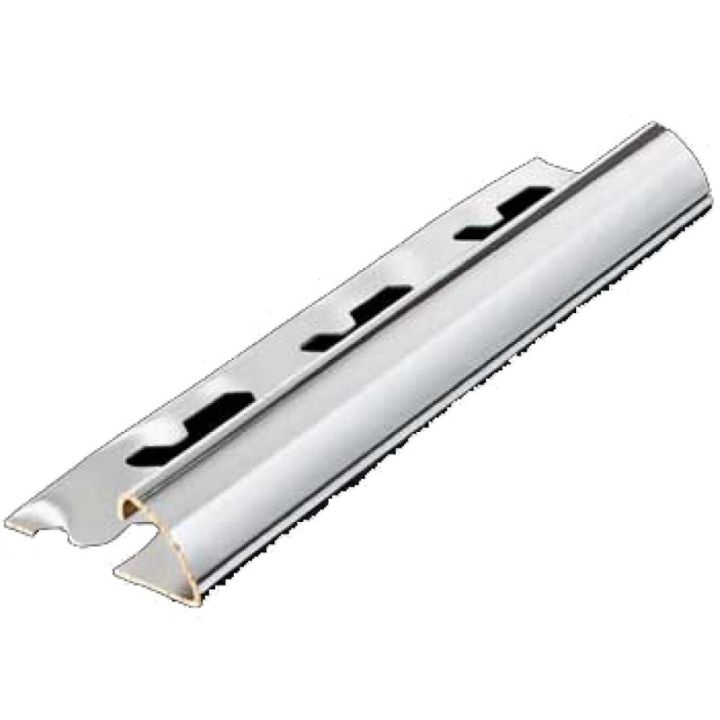 Flísaprófíll rúnaður 2500x27x8 Wallmann matt ál 