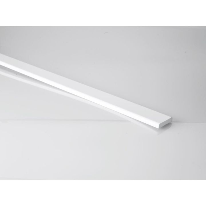 Vegglisti 43x9x2500 mm Primo hvítur