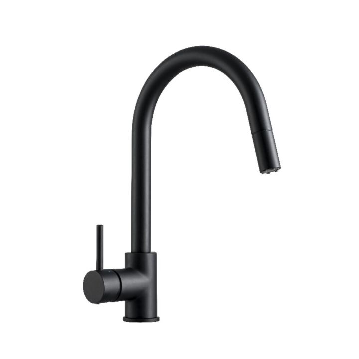 Eldhústæki útdraganlegt Camargue Bora matt svart