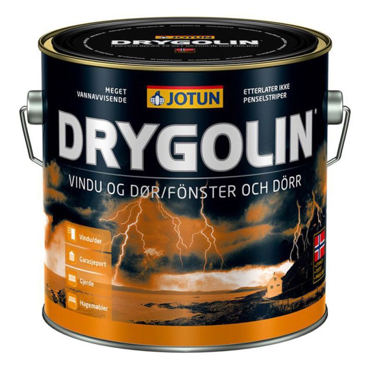 Þekjandi Viðarvörn glugga/hurð Drygolin A grunnur 2,7L Jotun