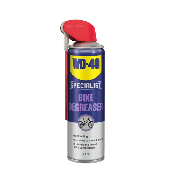 Fituhreinsir með röri WD-40 Fyrir reiðhjól 500ml