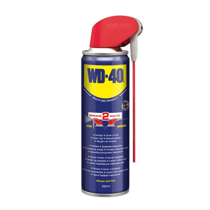Smursprey með röri WD-40 Multi Use 250ml