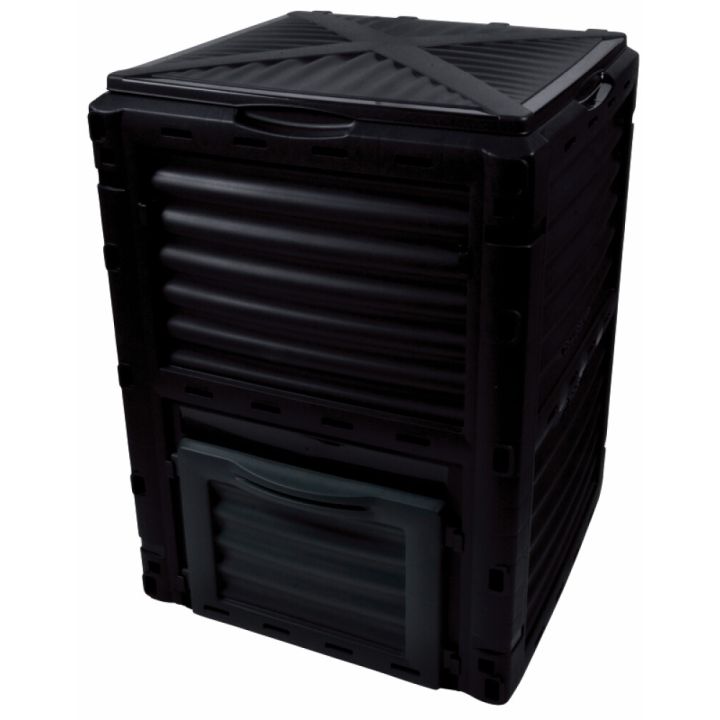 Moltukassi 300L 61x61x83 cm svartur