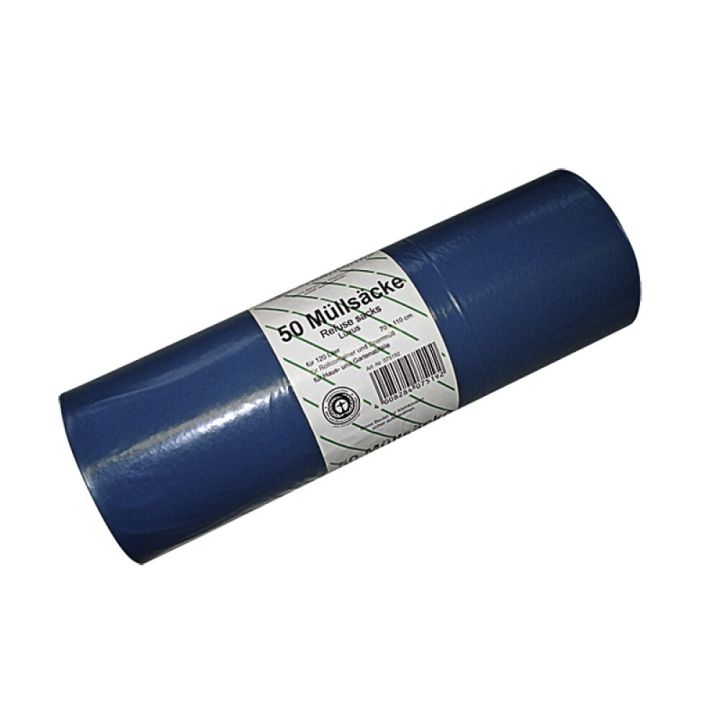 Ruslapoki 120L 50stk bláir