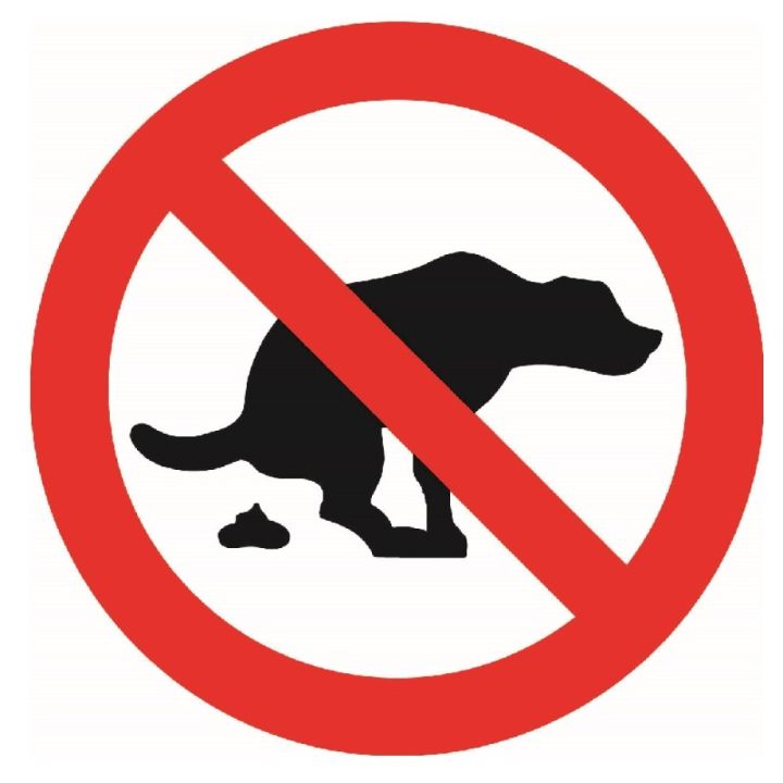 Skilti taktu upp eftir hundinn þinn Ø18 cm Pickup