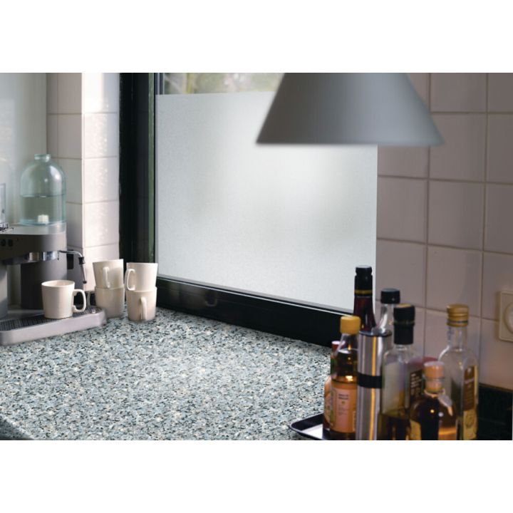 Filma static p milky, 67.5cmx1.5m gegnsæ