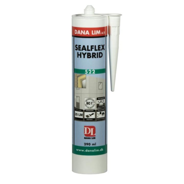 Þéttikítti 290ml Dana Lim Sealflex hybrid dökkgrátt