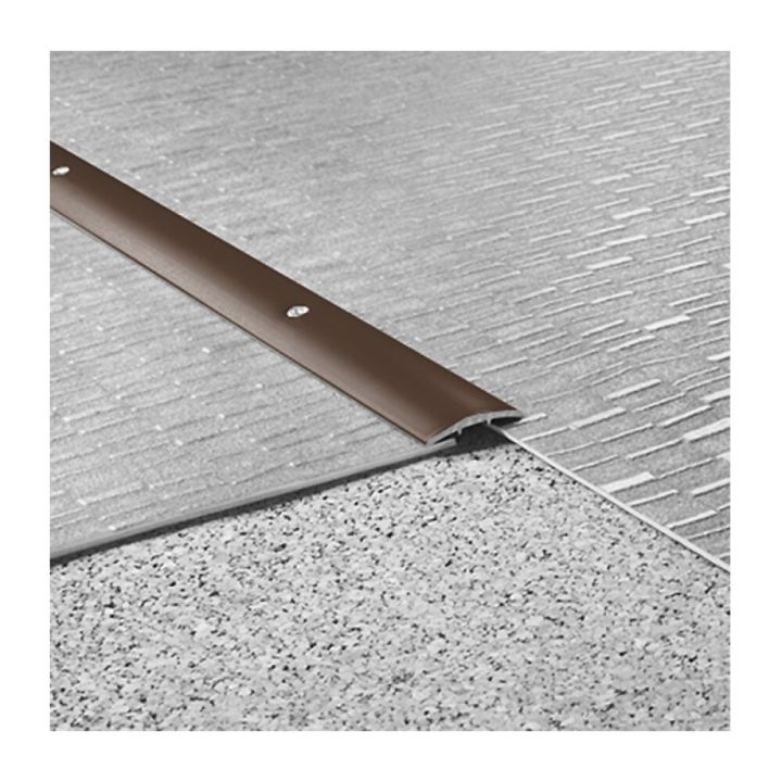 Frágangslisti samskeyta 100x3cm Logoclic brúnn