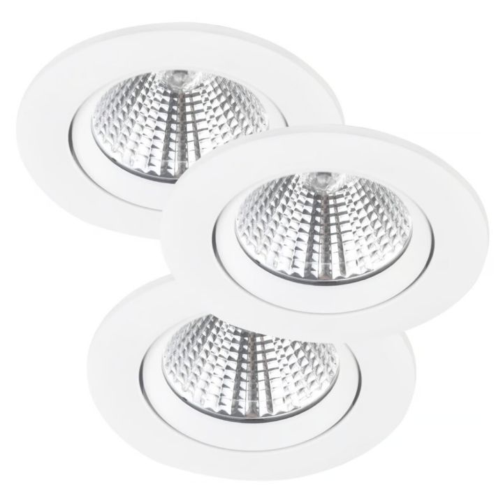 Innbyggður kastari Fremont LED dim 4,5W IP23 Ø8,5cm hvítur