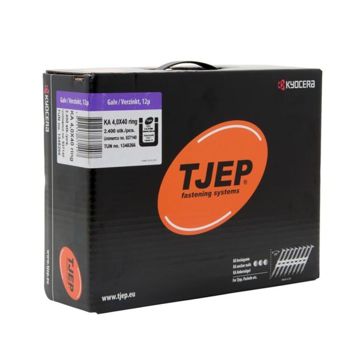 Byssusaumur 4x40 mm Tjep 2400 stk RG