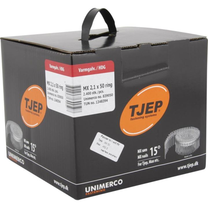 Byssusaumur á rúllu MX21/50 2400stk heitgalv