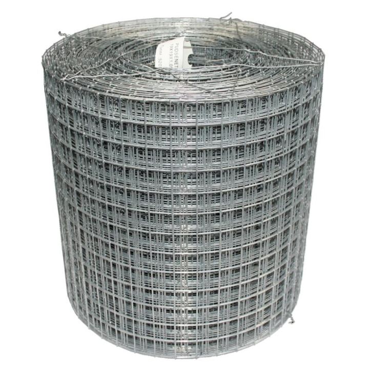 Hænsnanet 25m x 25cm möskvi 19x19mm Hortus