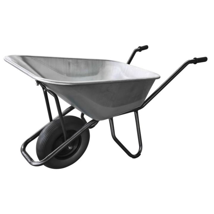 Hjólbörur 110 L svartar Green it