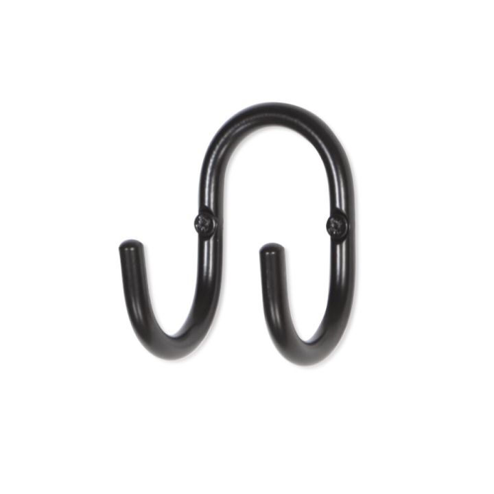 Snagi 2 krókar Millex Classic S matt svartur