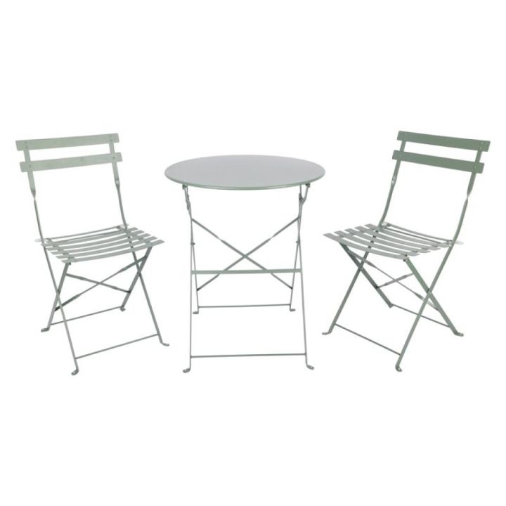 Kaffisett Ashley borð 60cm og 2 stólar