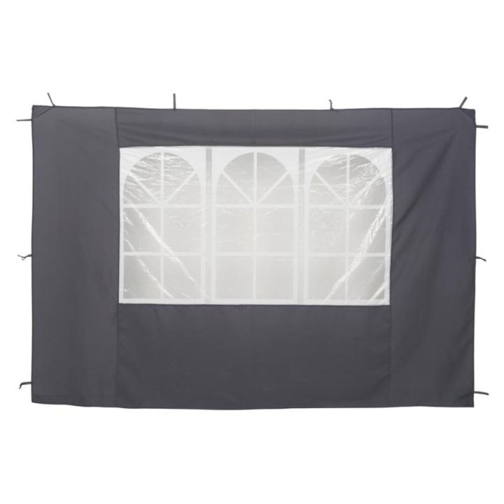 Hliðarveggir 2 stk fyrir veislutjald Easy-Up koksgráir