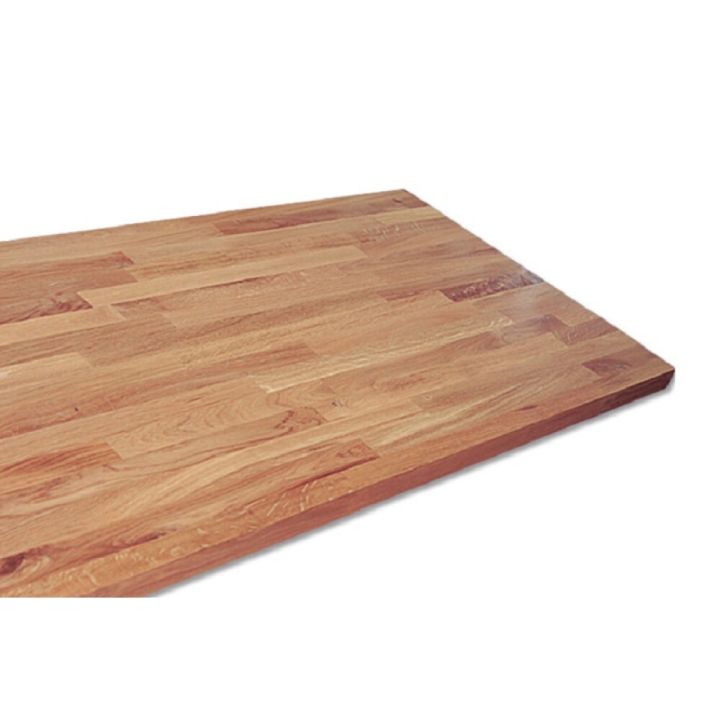 Borðplata límtré 2600x635x26mm ómeðhöndluð eik