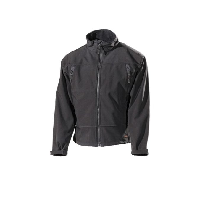 Jakki Softshell str. XXL svartur 554P