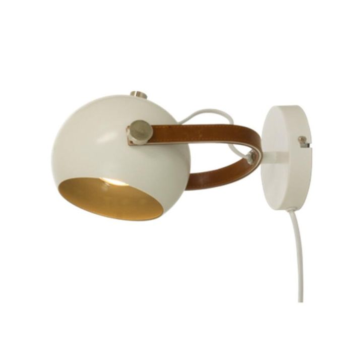 Veggljós GU10 BOW 7W Scan Lamps hvítur